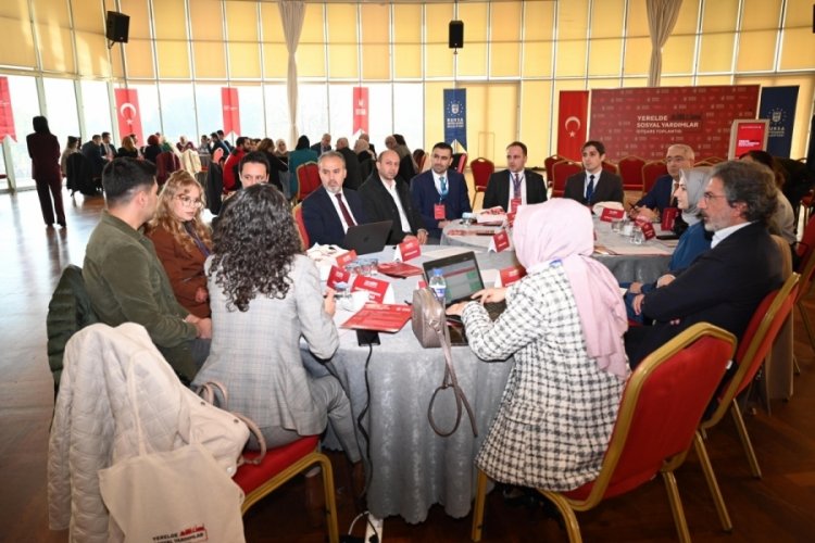Bursa'da yardımda yarışanlar koordinasyon i&ccedil;in buluştu