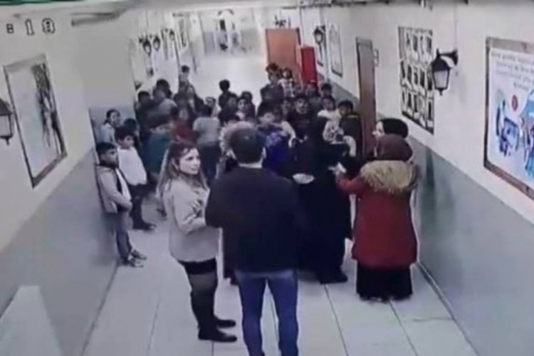 İstanbul'da okulda hamile &ouml;ğretmeni darp eden veli yakalandı!
