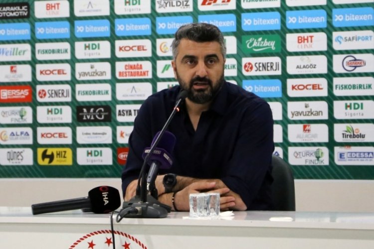 Giresunspor-Gen&ccedil;lerbirliği ma&ccedil;ının ardından