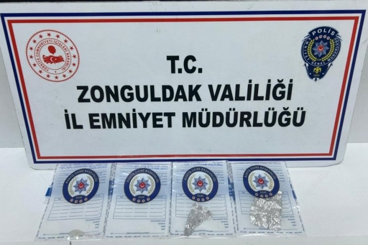 Zonguldak'ta uyuşturucu operasyonu: 1 tutuklu