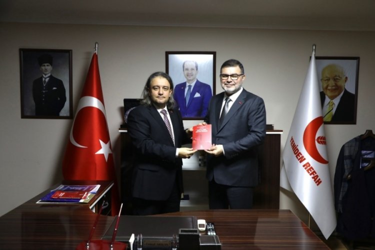 Yeniden Refah Partisi İzmir Teşkilatı AK Parti'yi ağırladı