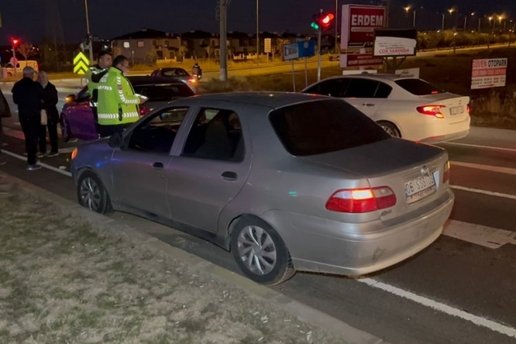Aksaray'da 2 otomobilin &ccedil;arpıştığı kazada 1 kişi yaralandı