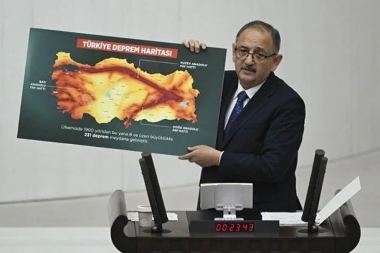 Mehmet &Ouml;zhaseki: Fay hatları &uuml;zerinde yapılaşmaya izin vermeyeceğiz