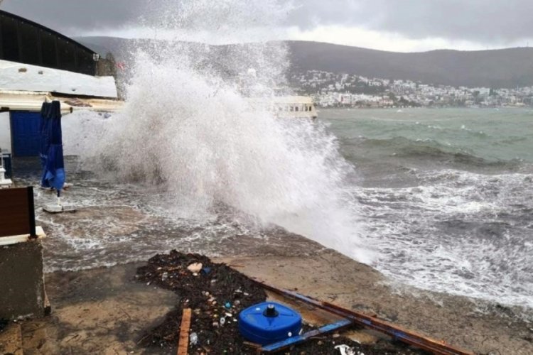 G&uuml;ney Ege'de fırtına uyarısı
