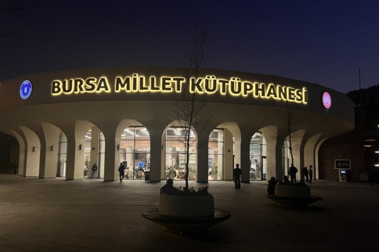 Bursa Millet K&uuml;t&uuml;phanesi artık 24 saat a&ccedil;ık