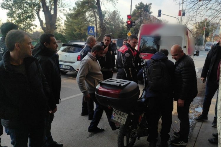 Siirt'te trafikte 'yol verme' kavgası