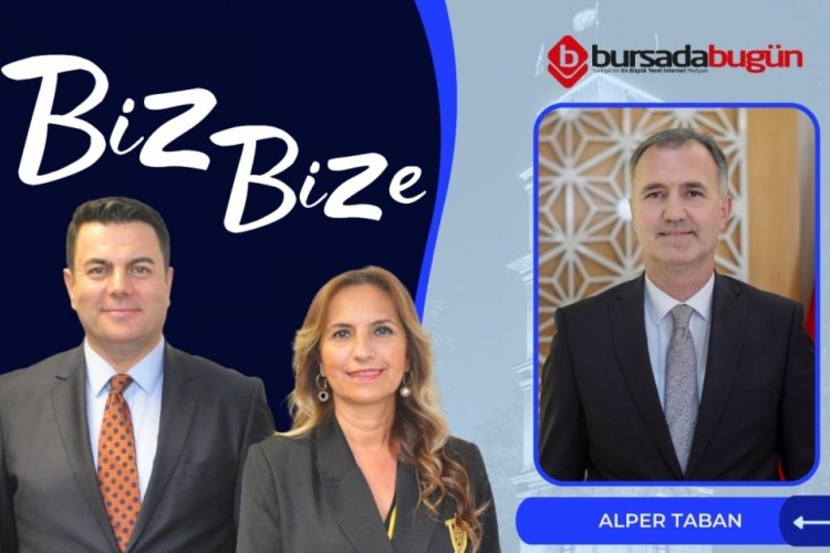 Biz Bize'nin konuğu İneg&ouml;l Belediye Başkanı Alper Taban