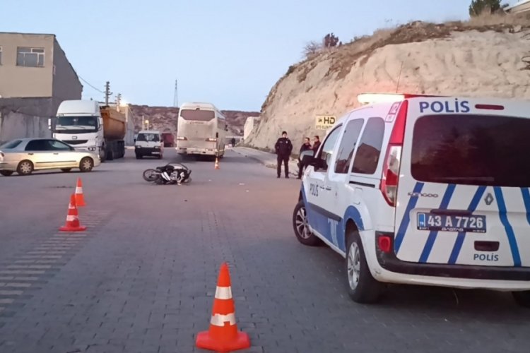K&uuml;tahya'da trafik kazası: 1 yaralı