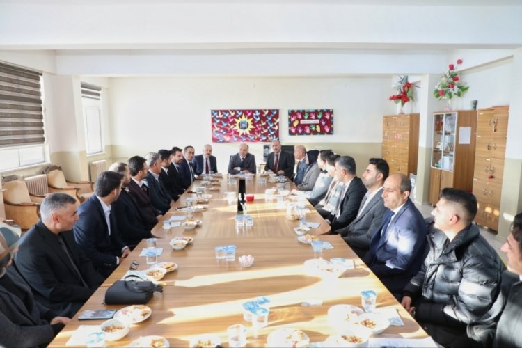 MEB İnşaat ve Emlak Genel M&uuml;d&uuml;r&uuml; Duman, Ağrı'nın il&ccedil;elerini ziyaret etti