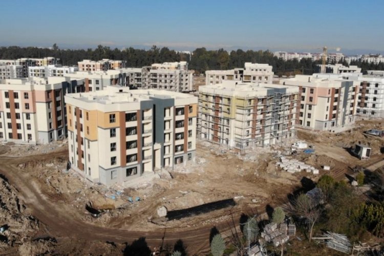 Adana'da deprem konutlarının yapımı sona ermek &uuml;zere