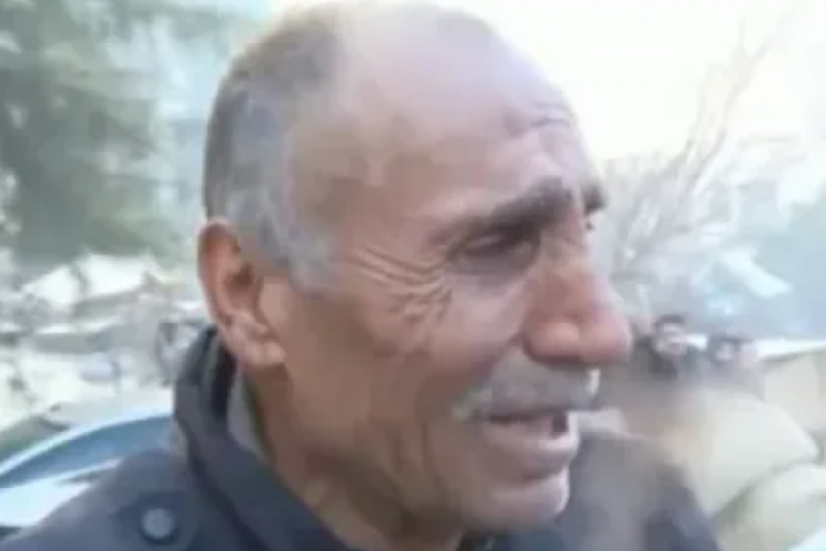Bisk&uuml;vi ile enkaz başında bekleyen Şerif Amca hayatını kaybetti