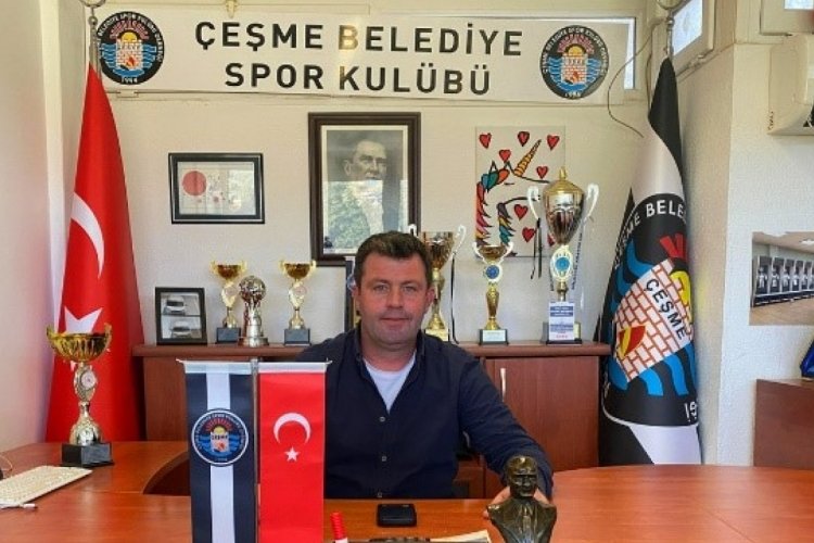 &Ccedil;eşme Belediyespor Kul&uuml;b&uuml; Başkanı Mustafa Kaymak&ccedil;ı istifa etti