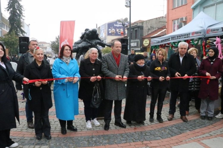 Edirne'de "Yeni Yıl Alışveriş Festivali" başladı