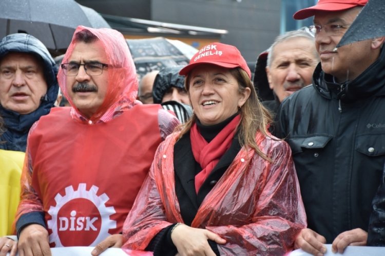 DİSK Genel Başkanı &Ccedil;erkezoğlu, Bursa'da konuştu: