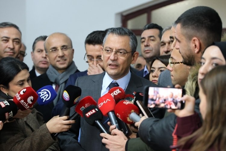 CHP Genel Başkanı &Ouml;zel: Muhalefete muhalefet yapmayız