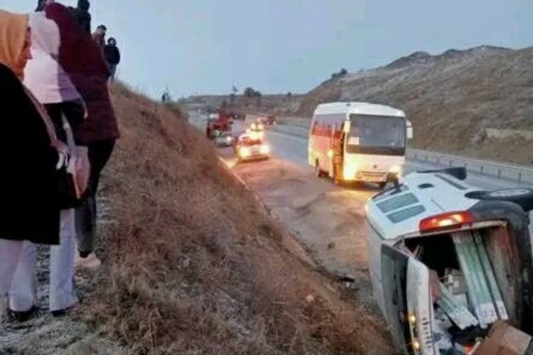 Ankara'da gizli buzlanma kazalara neden oldu: 3 yaralı