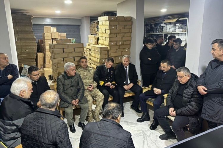 Zonguldak Valisi Osman Hacıbektaşoğlu şehit ailesini ziyaret etti