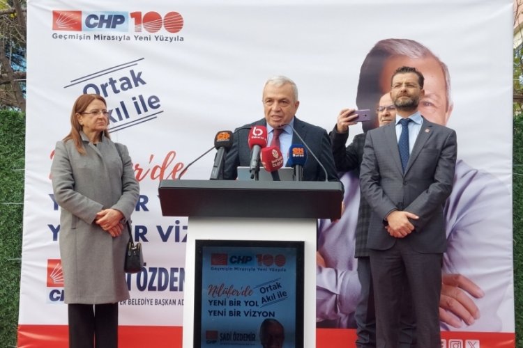 CHP Nilüfer'de Şadi Özdemir Aday Adaylığını açıkladı