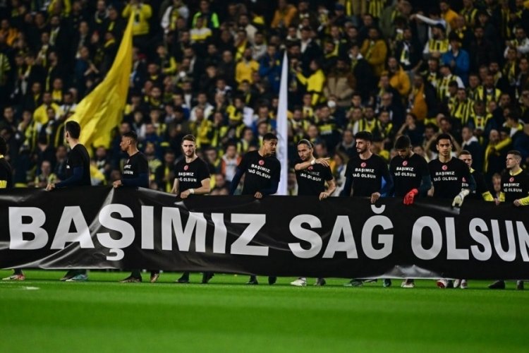 Derbi &ouml;ncesi ter&ouml;re lanet!