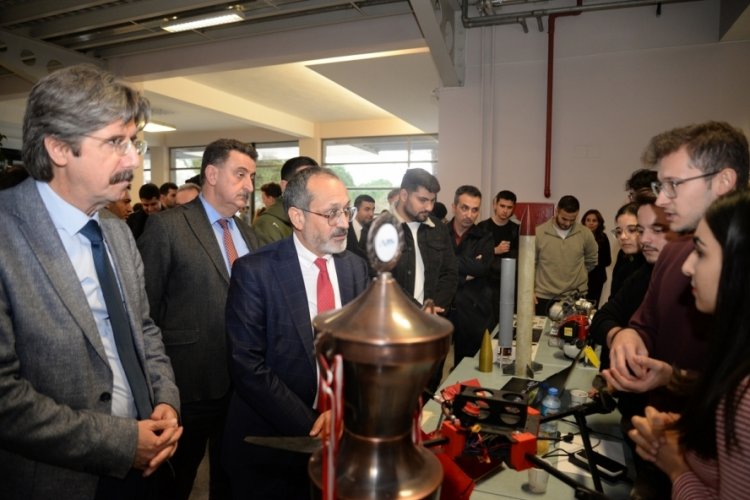 TUSAŞ'ın Akıllı Mühendislik Sistemleri Laboratuvarı BUÜ'de açıldı 