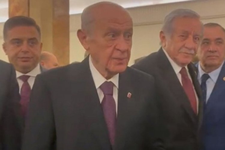 Bah&ccedil;eli'den CHP ve DEM Parti'ye tepki: Genel Kurulu terk etti