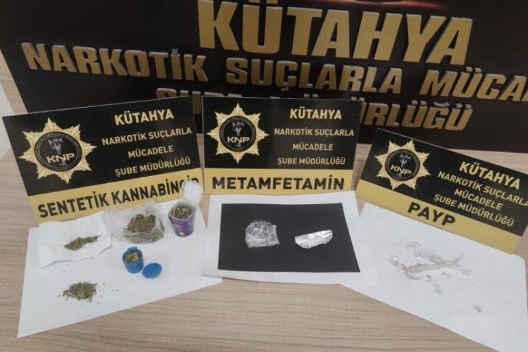 K&uuml;tahya'da evinde uyuşturucu satan şahıs tutuklandı