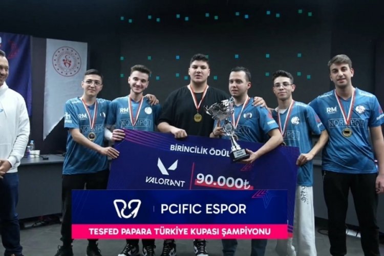 PCIFIC Espor Takımı, VALORANT TESFED 2023 Türkiye Kupası şampiyonu oldu!