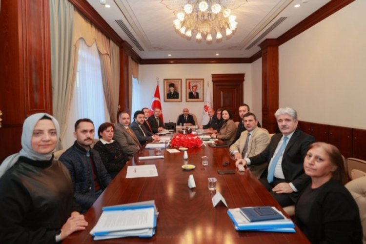 Bursa'da İl Emniyet M&uuml;d&uuml;rl&uuml;ğ&uuml; Değerlendirme Toplantısı yapıldı