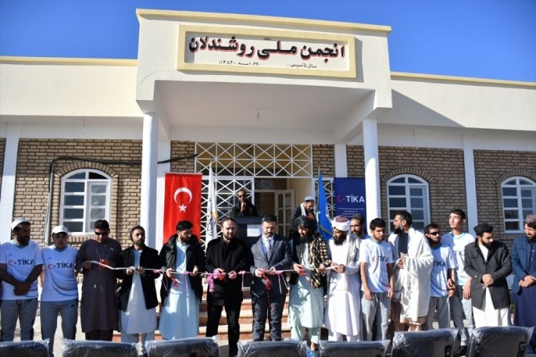 TİKA, Afganistan'da g&ouml;rme engelliler okulunun tadilatını yaptı