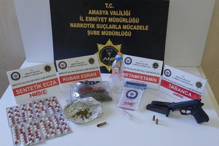 Amasya'da Narkog&uuml;&ccedil; operasyonu