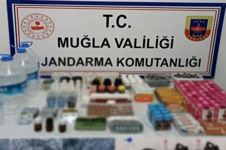 Muğla'da sahte i&ccedil;ki operasyonu! 5 ş&uuml;pheli yakalandı