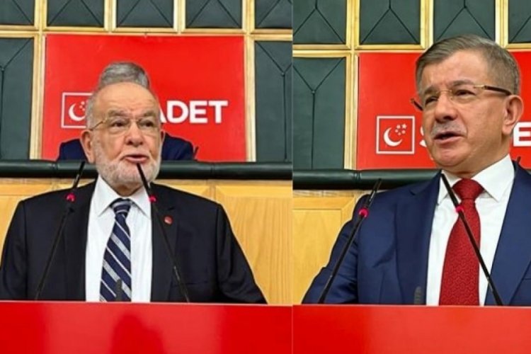 Gelecek Partisi lideri Davutoğlu: Gelin y&uuml;zleşelim &Ouml;nce 12 şehidimiz...