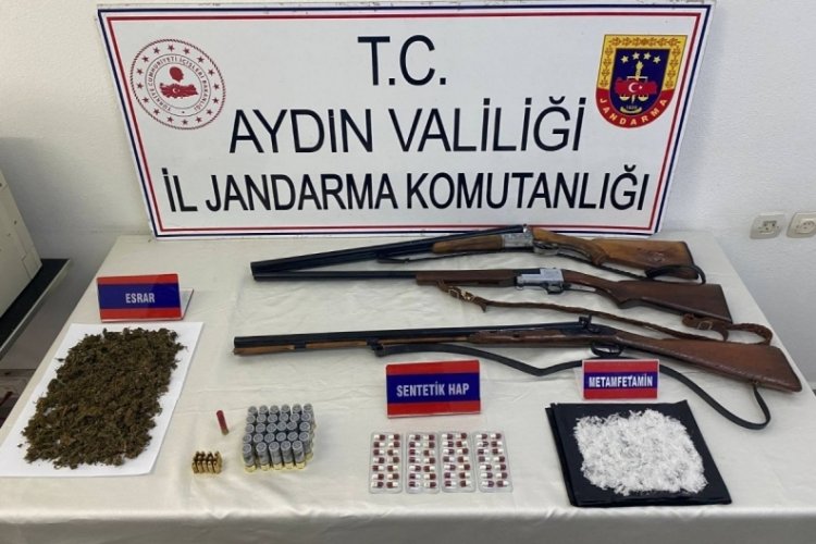 Aydın'da ş&uuml;pheli şahsın evinde uyuşturucu ele ge&ccedil;irildi