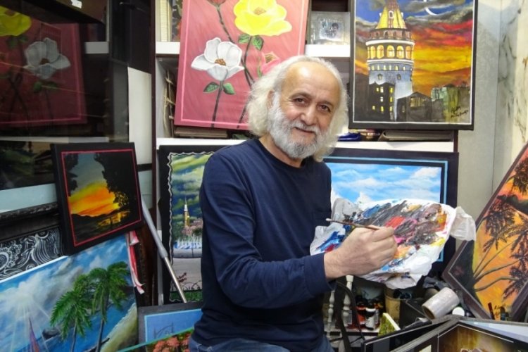 Hem profesyonel fotoğraf&ccedil;ı hem de ressam