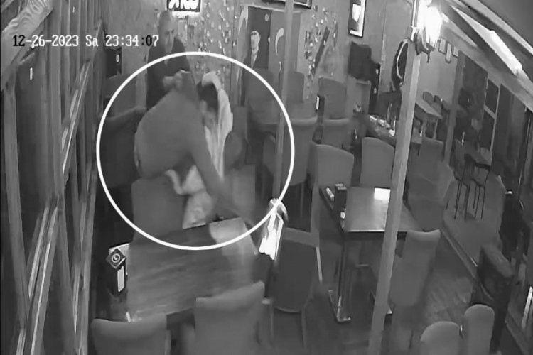 Tekirdağ'da kafede yaşanan cinayet anı kamerada!