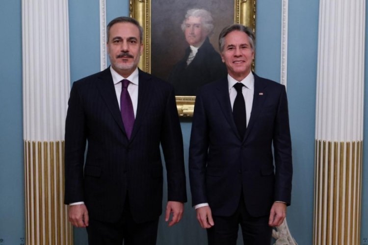 Bakanı Fidan, Blinken ile g&ouml;r&uuml;şt&uuml;