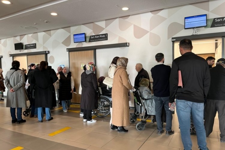 Bursa Şehir Hastanesi'nde enfeksiyon yoğunluğu&nbsp;