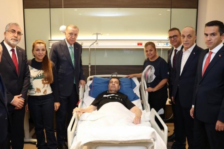 Erdoğan'dan hastane ziyareti