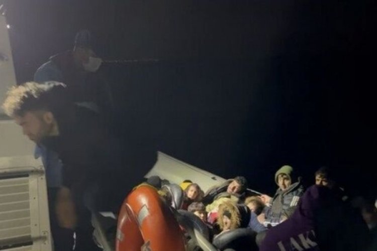 &Ccedil;anakkale'de 33 d&uuml;zensiz g&ouml;&ccedil;men yakalandı