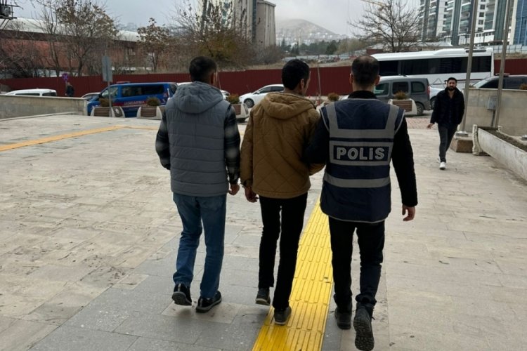 Elazığ'da haklarında kesinleşmiş hapis cezası bulunan 7 kişi yakalandı