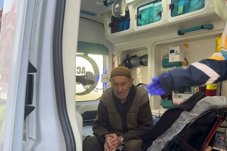 Nevşehir'de 83 yaşındaki ehliyetsiz s&uuml;r&uuml;c&uuml; kaza yaptı