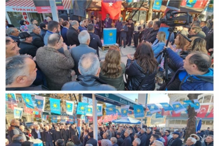 İYİ Parti Bursa İl Başkanı Mehmet Hasanoğlu: Vitesi arttırarak devam ettik