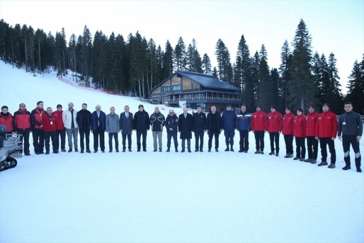 Ilgaz Yurduntepe Kayak Merkezi'nde sezon hazırlıkları tamamlandı