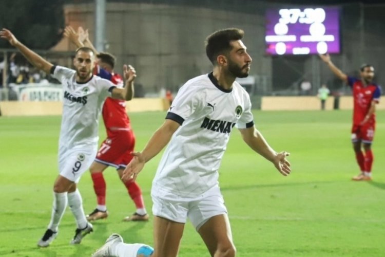 Menemen FK'nın en skoreri Mertcan A&ccedil;ıkg&ouml;z