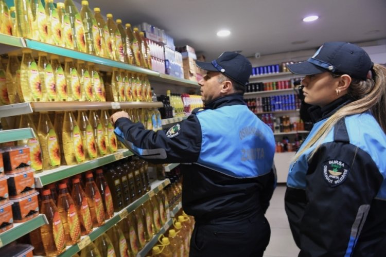Bursa Osmangazi'de etiketler g&ouml;zetim altında