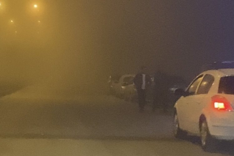 Elazığ'da yoğun sis etkili oldu