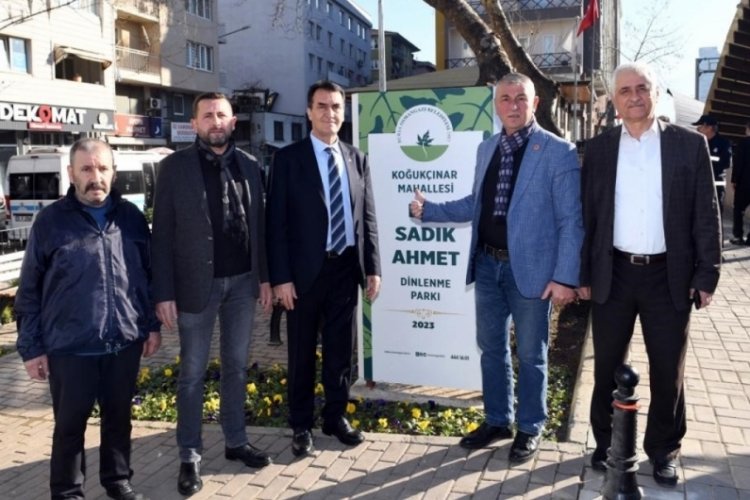 Osmangazi Belediyesi'nden Dr. Sadık Ahmet'e vefa