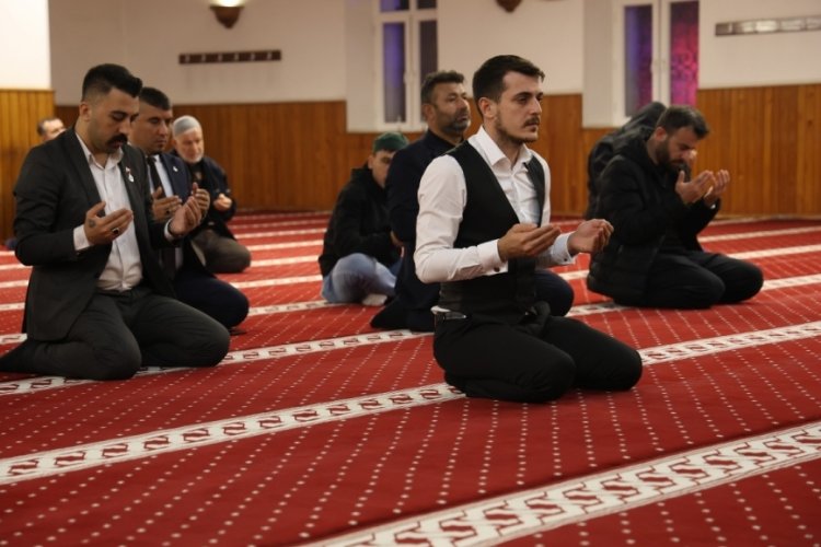 Hatay'da şehit Mehmet&ccedil;ikler i&ccedil;in mevlit okutuldu