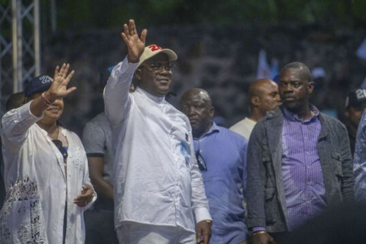 Kongo'da se&ccedil;imi mevcut Cumhurbaşkanı Tshisekedi kazandı