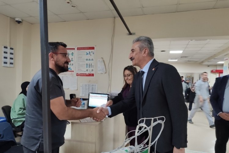 CHP Bursa İl Başkanı Yeşiltaş'tan yeni yıl ziyaretleri
